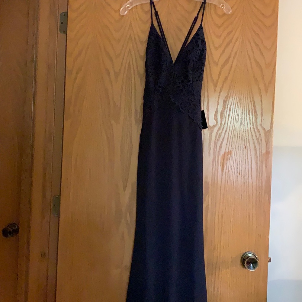 Brand new navy blue dress